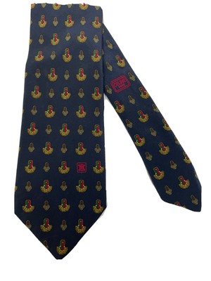 Celine Paris Men's Blue Men's Necktie 100% Silk