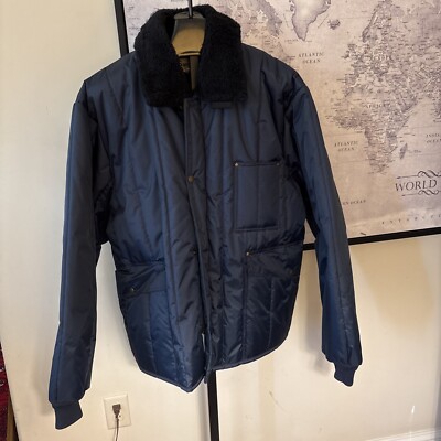 Men's Sam o Freezer Wear 3XL Coat Faux Due Collar