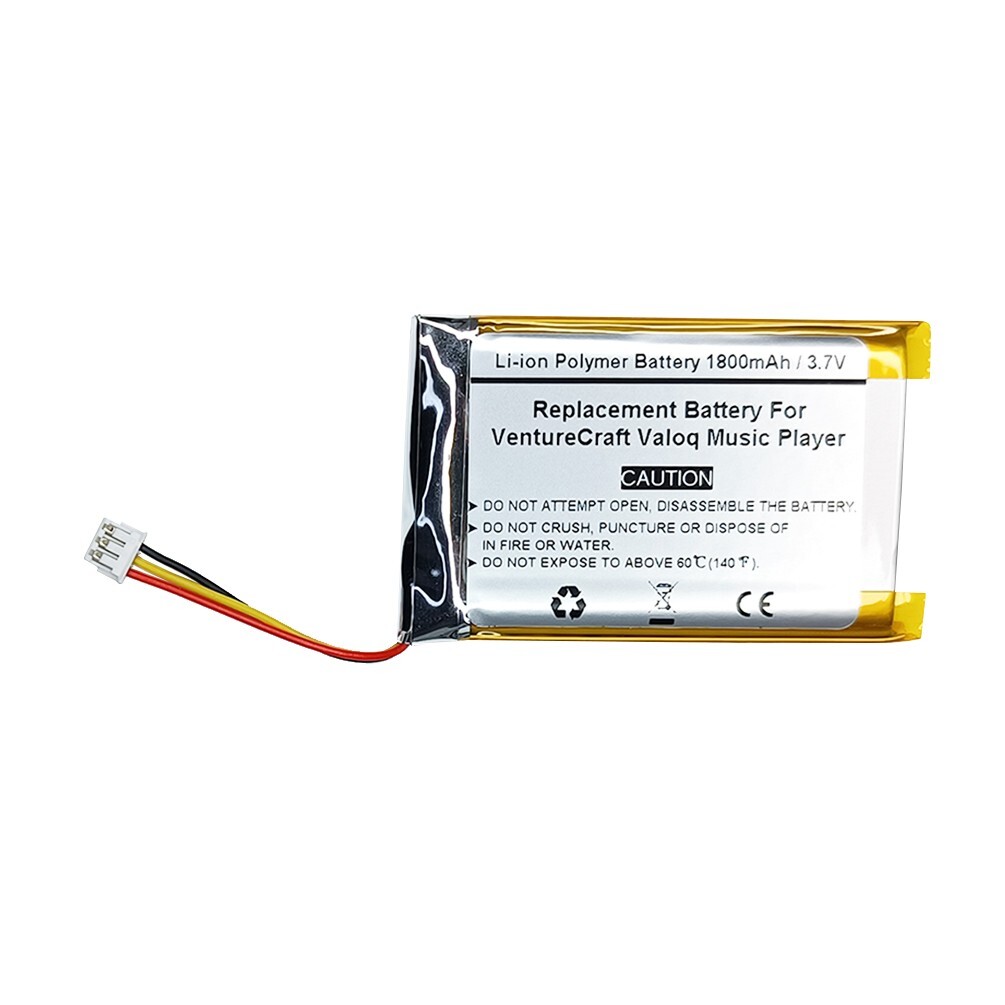 3.7V 1800mAh Replacement Battery For VentureCraft Valoq Musi