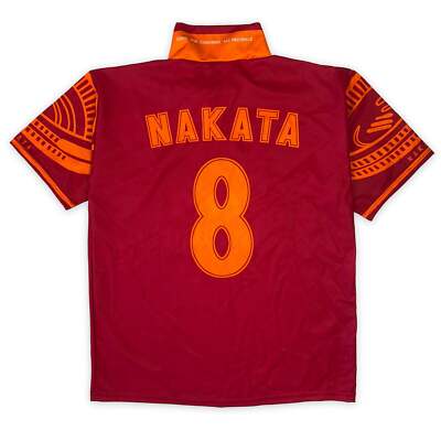 Vintage Premier League Hidetoshi Nakata Ina Assitalia Roma Soccer