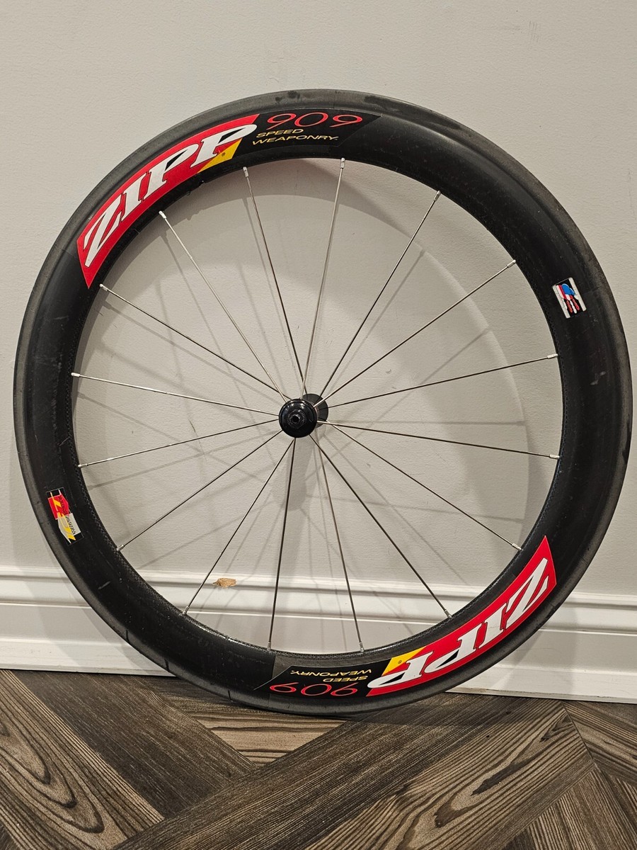 Zipp 909 Tubular Front Wheel – 650c, Rim-Brake, ICT, Carbon