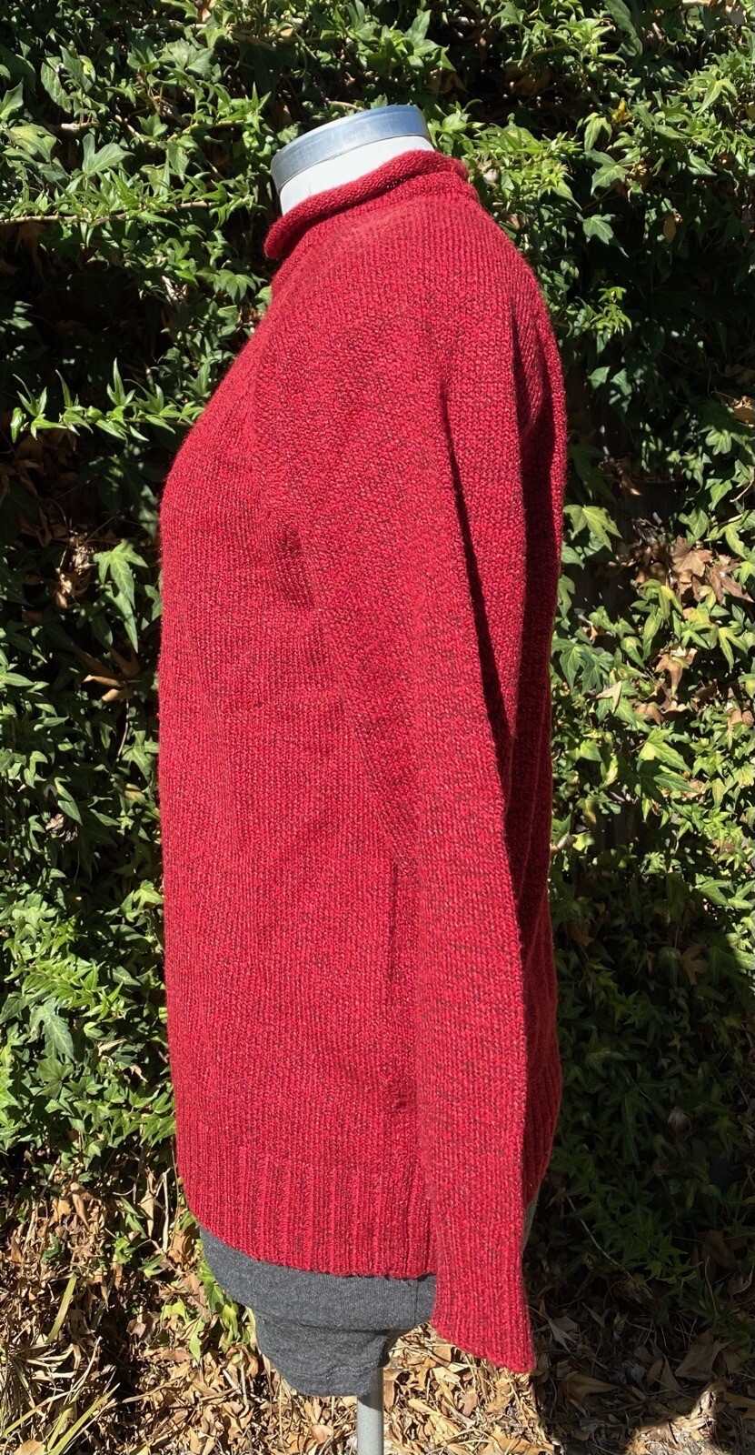 Vintage Basic Editions Size Large Sweater Red  Kn… - image 3