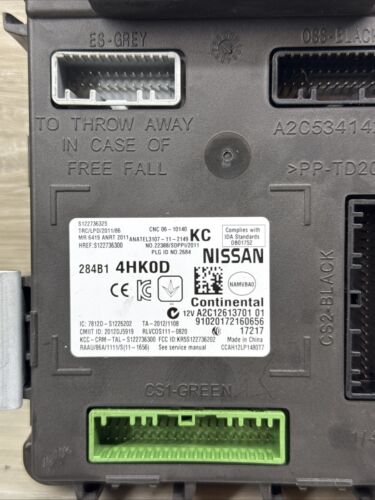 ✅ 2016-2019 INFINITI Q50 RED SPORT ECU BCM COMPUTER CONTROL MODULES KIT W/ KEY ✅ - Picture 2 of 14