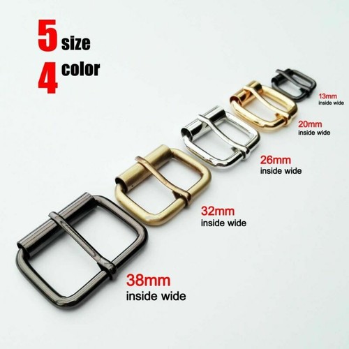 Metal Heavy Duty Handbag Belt Mesh Adjustment Needle Roller Buckle Rectangular - Picture 13 of 27