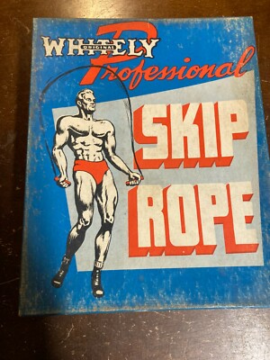 Vintage Moosehead Whitely Proffessional Skip Rope Box Hackensack NJ