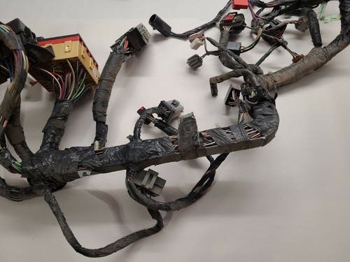 1999 2000 2001 Ford Mustang V6 Manual Dash Wiring Harness OEM XR33-14401-AH - Picture 3 of 6