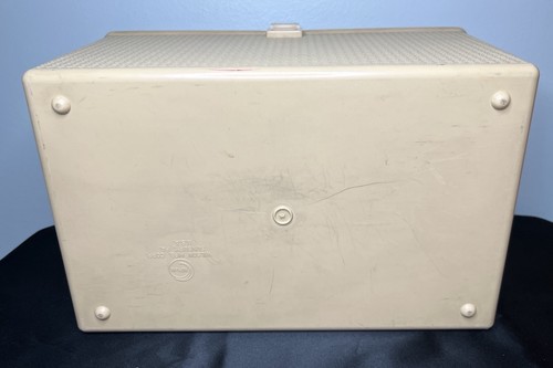 Vtg Wilson Wil-Hold Large Beige Plastic Sewing Box w/Tray Insert USA 8”x13”x8.5” - Picture 12 of 24