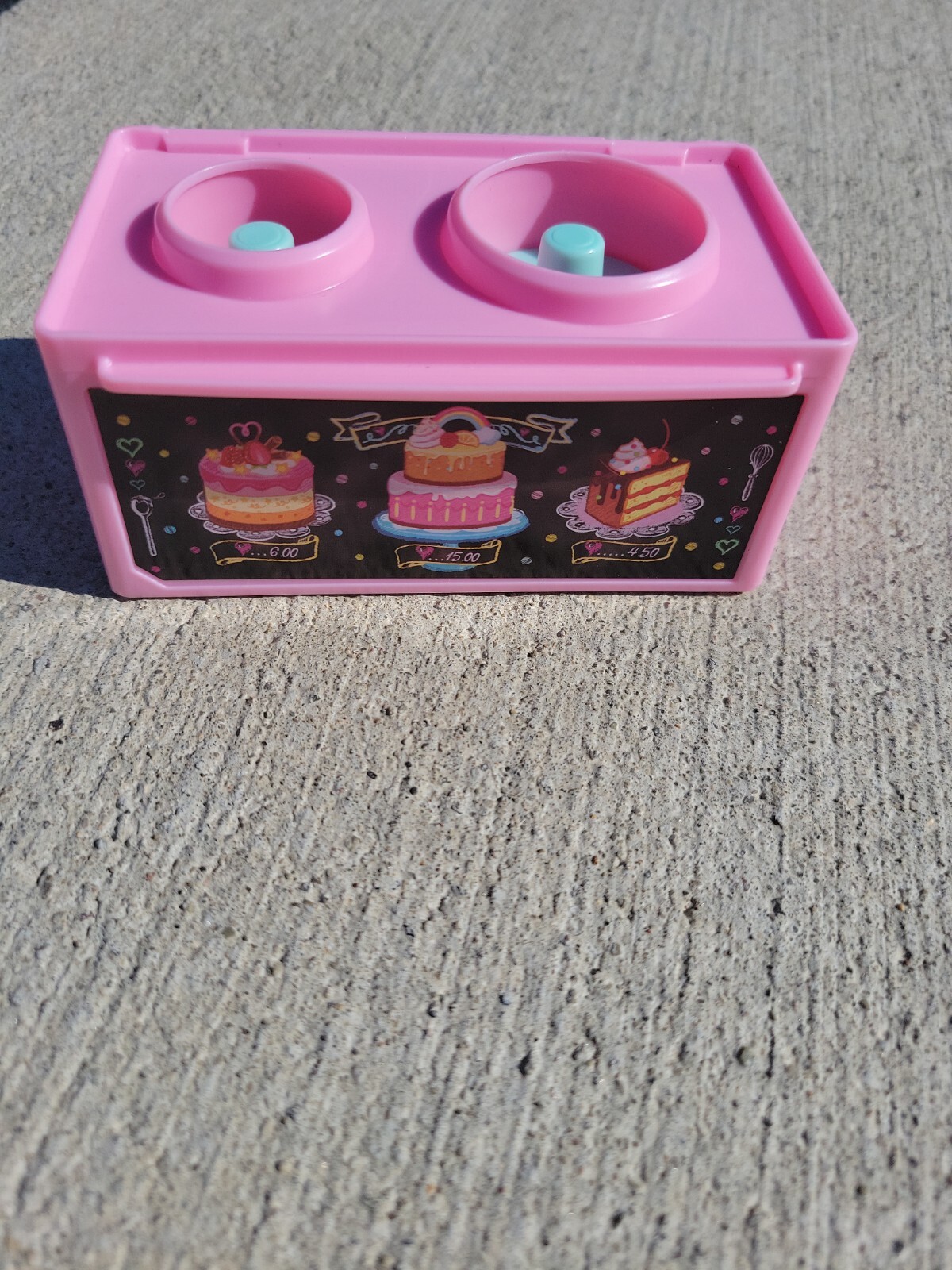 как выглядит My Little Pony Cotton Candy Ice Cream Cafe Store CAKE CASH REGISTER Kitchen 3 Pc фото