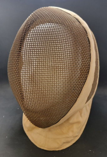 Old Antique Vintage Fencing Face Shield Helmet Wire Mesh Mask
