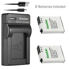 Kastar EN-EL12 Battery & Charger for Nikon Coolpix S9800 S9900 S6000 S6150 S6300