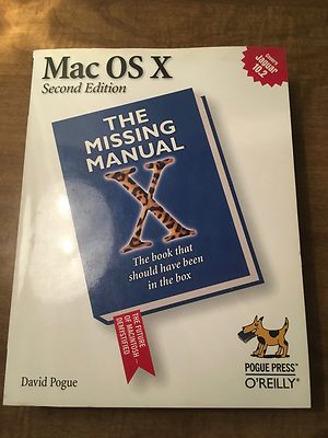 Mac OS X: The Missing Manual, Second Edition(2003, PB)