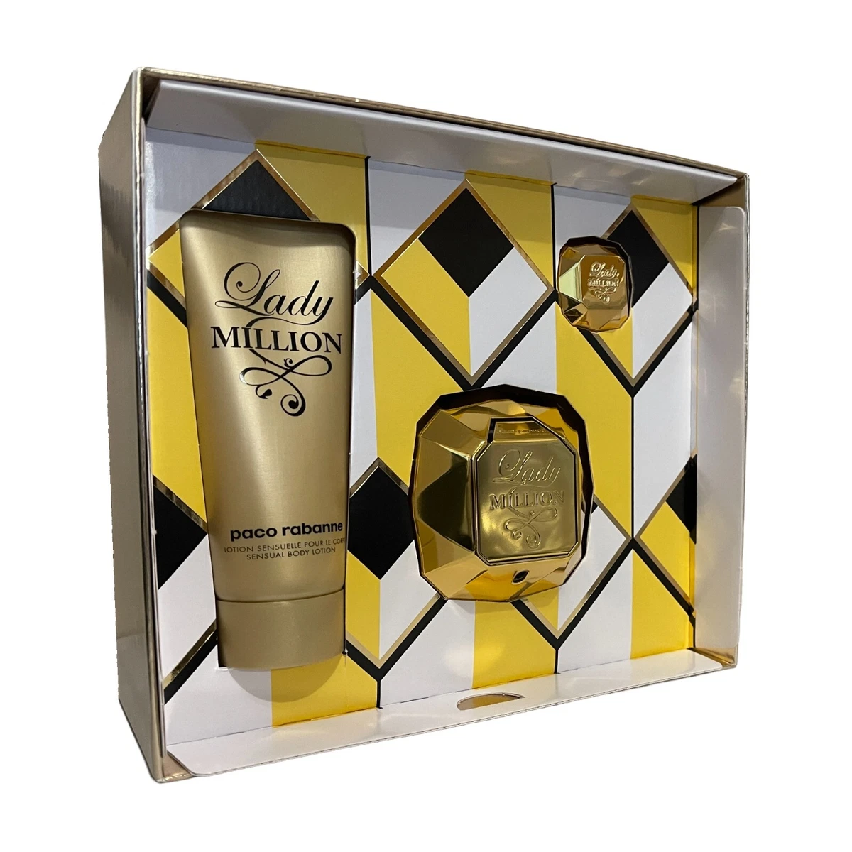 Lady million perfume sales 80ml gift set