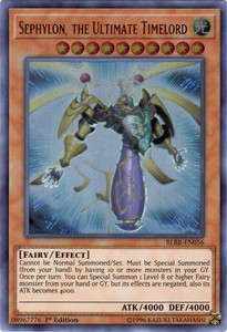 Sephylon, the Ultimate Timelord - BLRR-EN056 - Ultra Rare - 1st Edition x3 - Nea