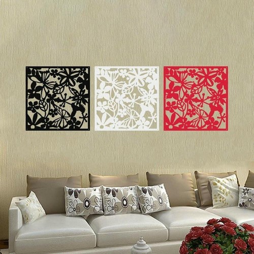 Waterproof Hollow Room Divider Screen Hanging Panel Curtain Partitions - Picture 38 of 54