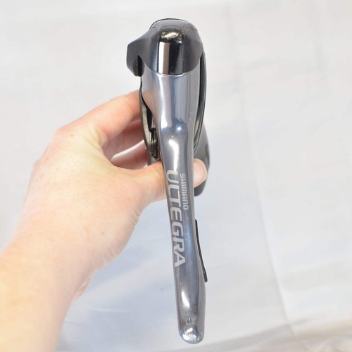 Shimano Ultegra 6600 ST-6600G Gray 2x DOUBLE LEFT/FRONT Shifter, 8/10 VG