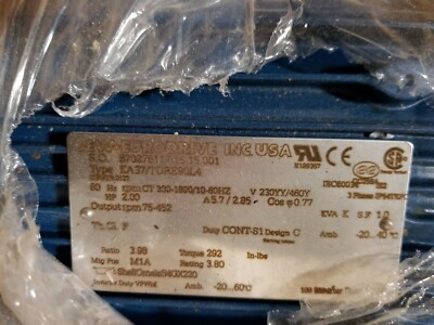 MINT CONDITION SEW KA37/TDRE90L4 Motor and Worm Worm Gearbox *SAMEDAY SHIP AVAIL