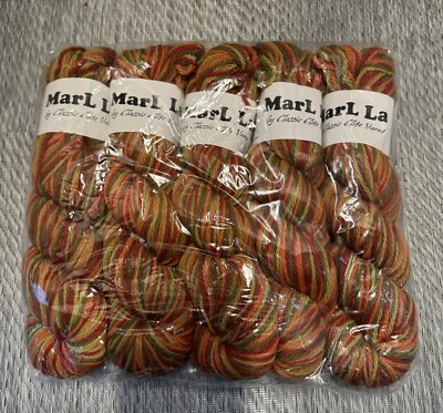 Classic Elite Yarn MARL LA  Color#8585 100% Wool 100g/57yds Lot of 5