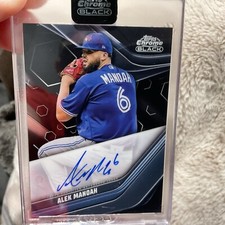2023 Topps Chrome Black Alex Manoah Auto Base