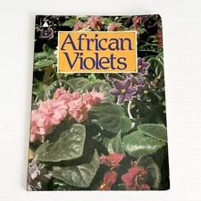 African Violets by G. Morf Summit Books Paperback 1980