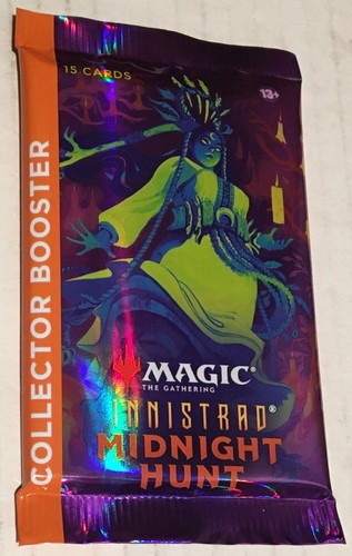 2021 Factory Sealed Magic MTG Innistrad Midnight Hunt Collector Booster Pack