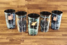 Lot of 5 2009 7-Eleven Slurpee Terminator Salvation 22oz 3D Cup