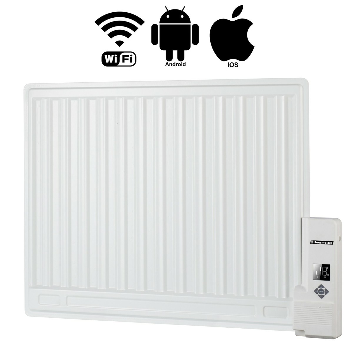 WiFi Smart App Control Oil Filled Panel Radiator Heater 400-1000W -Wall  Mounted | eBay