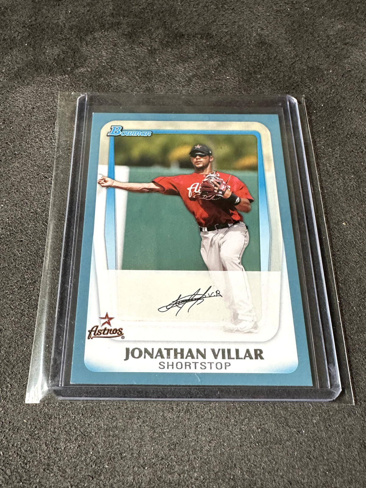 Jonathan Villar 2011 Bowman Blue 095/500
