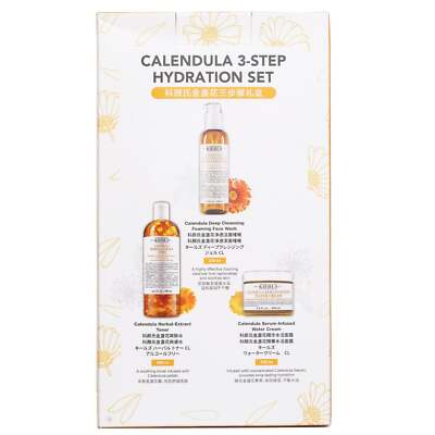 Kiehl's Calendula 3 Step Hydration Set: Face Wash 230ml + Toner