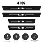 <!--F#f_0-->4X For Nissan Patrol Door Plate Sill Scuff Anti Scratch Sticker Protector<!--F/-->