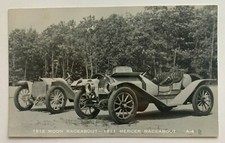 Automobile RPPC Postcard 1912 Moon 1911 Mercer Raceabout vintage autos cars