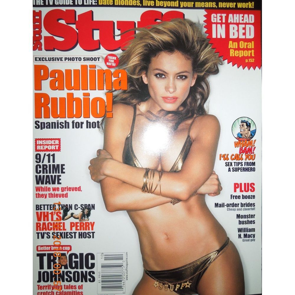 PAULINA RUBIO stuff RACHEL PERRY kiele sanchez SEX SPY no label VERY HOT new