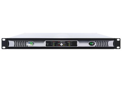 Ashly nXe752bd 2x 75 Watts/2 Ohms Network Power Amplifier with OPDante