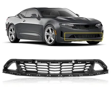 Front Lower Grille Black Factory Style For Chevrolet Camaro 2019-2024 #8411-2283