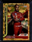 2025 Topps Chrome Sapphire F1 Lewis Hamilton Gold Refractor Driver #/50