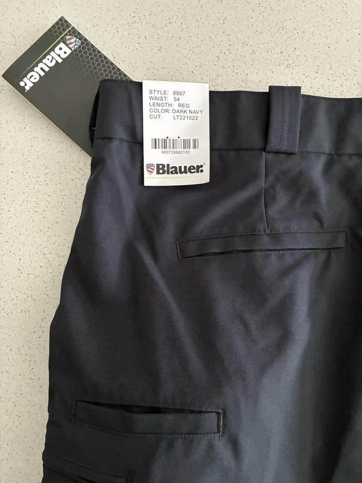 NEW 54 BLAUER MENS FLEXRS COVERT TACTICAL 11" SHORTS 8667 DARK NAVY SIZE 54 - Image 4 of 4