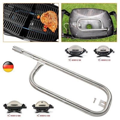 Edelstahl Brenner Ersatz Gasgrill Für Weber Q100 Q120 Q1000 Q1200 Ersatzteile DE