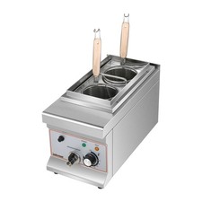 Infernus INF-NC2 Commercial 2 Pot Electric Noodle Cooker Pasta Boiler 2kW New