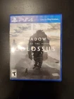 Shadow of the Colossus (Sony PlayStation 4, 2018) Great Conditon