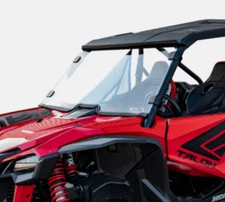 SuperATV Honda Pioneer 500 Scratch Resistant Flip Windshield FWS-H-PI0500-70