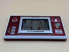 Nintendo Game & Watch MARIO'S CEMENT FACTORY ML-02 1983 New Old Stock