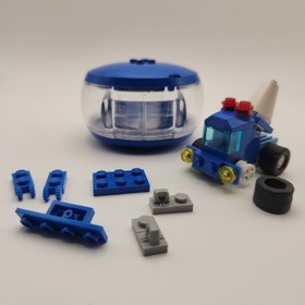 LEGO X-Pod: Robo Pod 4348 Yellow & Auto Pod 4347 Blue Retired COMPLETE w/manuals