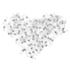 300 Pcs Glasses Chain Holder Bead Connector Short Eyeglass End Caps