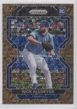 2022 Panini Prizm Tier II Bronze Donut Circle 16/40 Nick Allgeyer #169 0s1o
