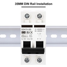 Interruptor aislador fotovoltaico 400V CA DC clasificación 15A 30A 60A 100A 120A interruptor solar