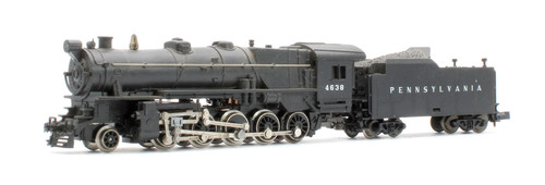 MINITRIX 'N' SPUR 2072 PRR SCHWARZ 2-10-0 'PENNSYLVANIA' #4638 DAMPFLOKOMOTIVE | Zustand: Used