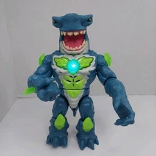 Beast Lab Shark Beast Creator Experiment Action Figure Light Sound Tested Works