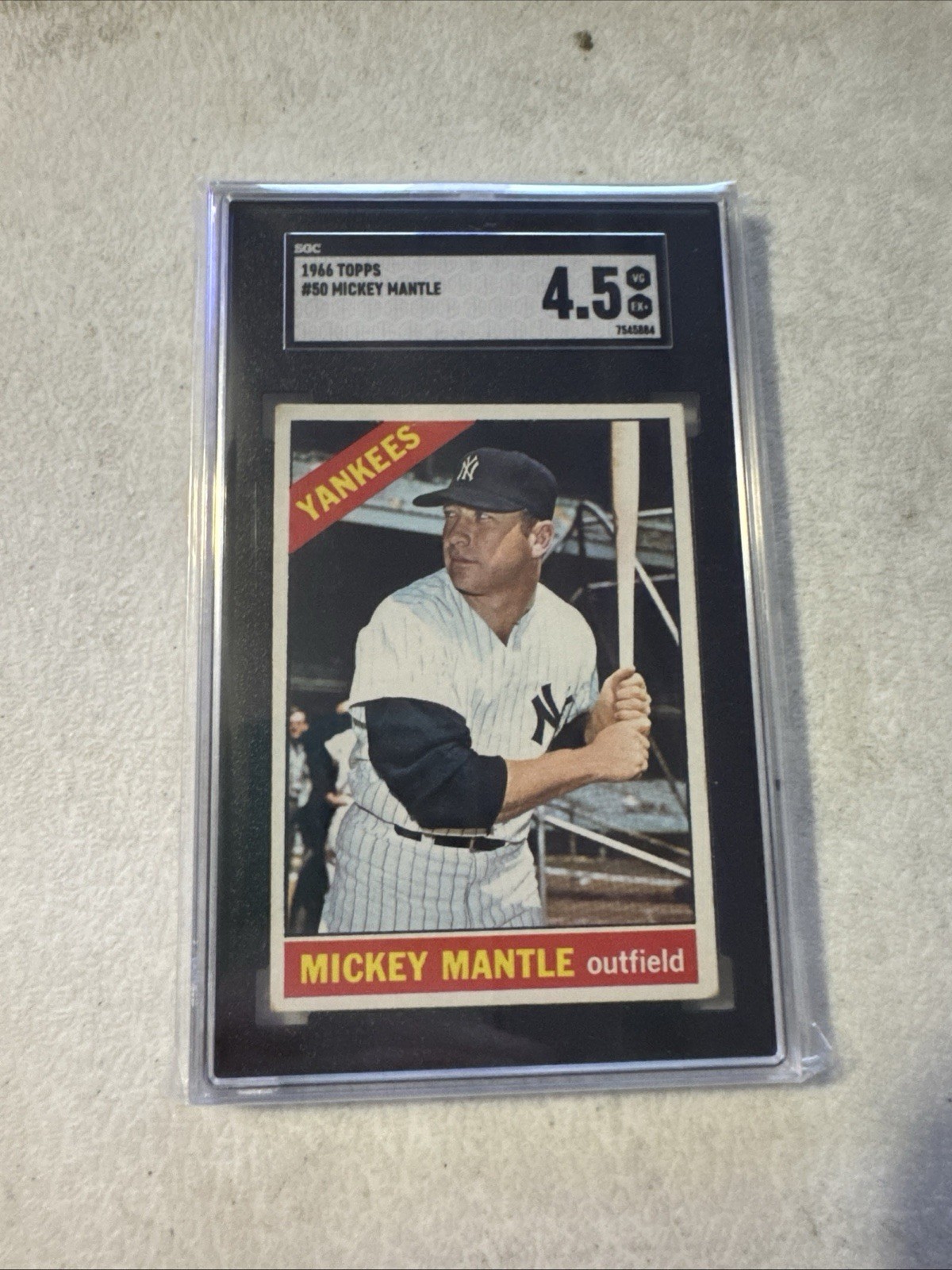 1950s-1960s Vintage Baseball & Basketball Card Collection SGC PSA Graded Mantle view 4