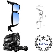 SPECCHIO RETROVISORE DX IVECO STRALIS BRACCIO CORTO 2013-2014-2015-2016-2017