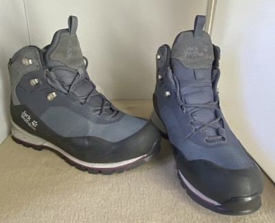 Jack Wolfskin (Womens Size 6.5) Gray Wilderness Lite Texapore Mid Hiking Boots