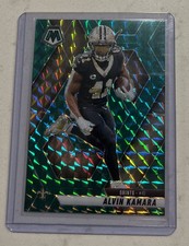 Alvin Kamara 2024 Panini Mosaic #156 GREEN Mosaic PRIZM!!!  - New Orleans Saints